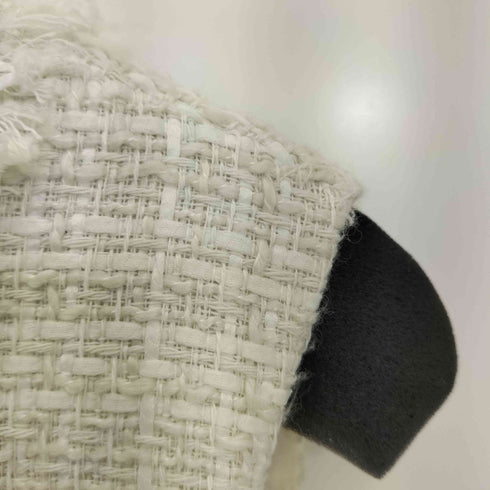 カデュネ CADUNE スプリング ツイード ジレ ベスト レディース  36